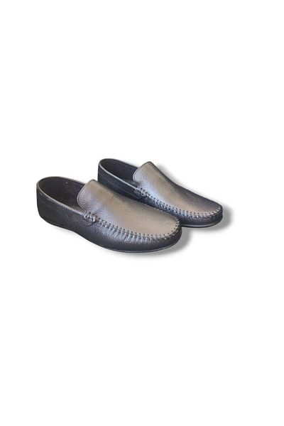 Growish Ge0186 Genuine Leather Flexible Soft Leather Comfort Buckleless Men's Loafer Ballet Shoes
