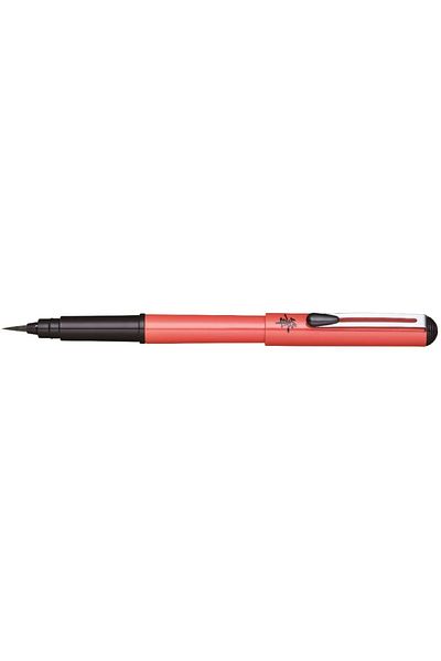 Pentel Arts Pocket Brush Pocket Type Brush Tip Pen - Orange-Xgfkp-Fp10