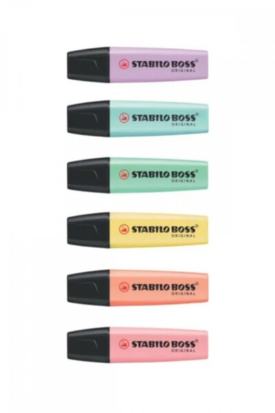 Stabilo 6 Adet Boss Pastel Fosforlu Kalem
