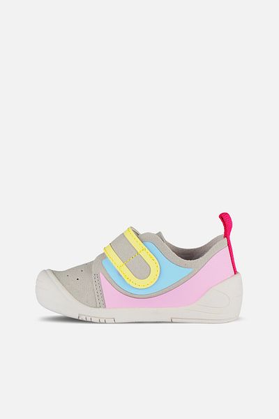 Vicco Uki Light Girl First Step Gray/Pink Casual Shoes