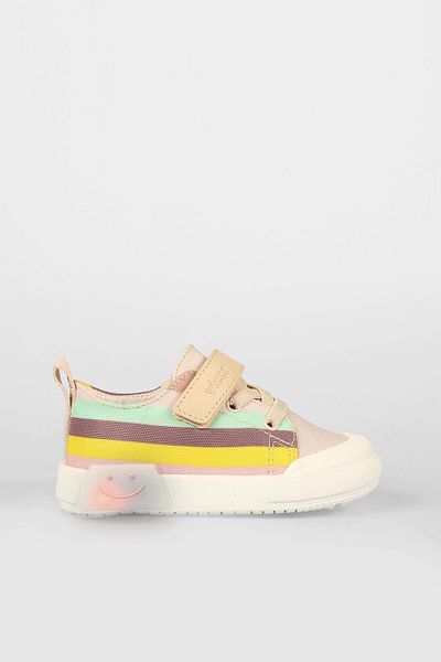 Vicco Elf Lighted Baby Girl Beige Sneakers