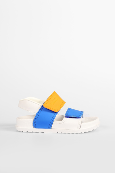 Vicco Krixi Lightweight Baby Boy White/Sax Blue Sandals