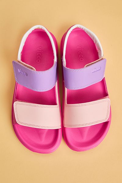 Vicco Krixi Light Girl's Fuchsia Sandal