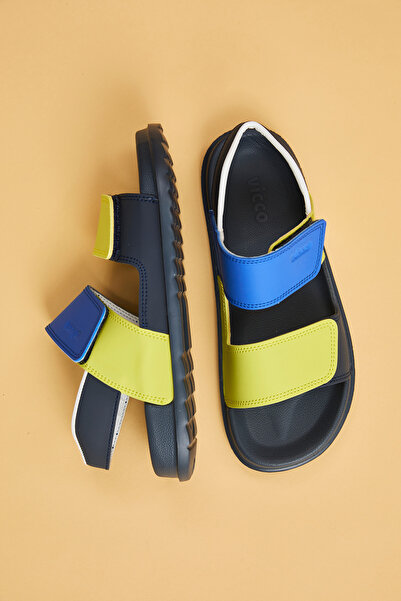 Vicco Krixi Lightweight Navy Blue Sandals for Baby Boy