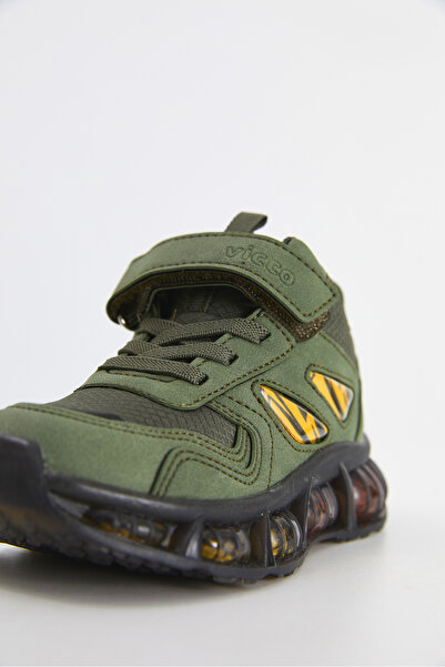 Vicco Willow Havalı Taban Erkek Çocuk Haki Bot