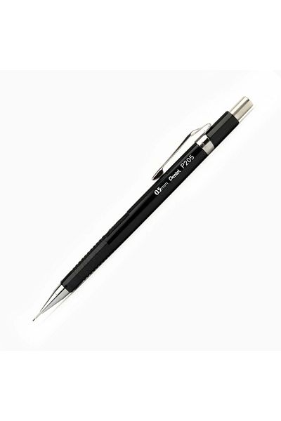 Pentel قلم رصاص ميكانيكي شارب P205 0.5 ملم - أسود