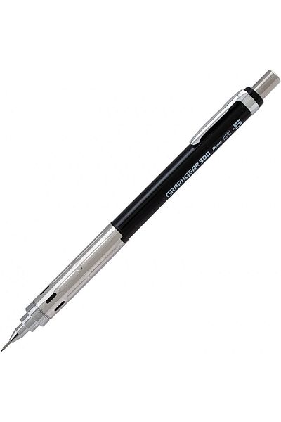 Pentel Graphgear 300 0.5 mm Mechanical Pencil - Black