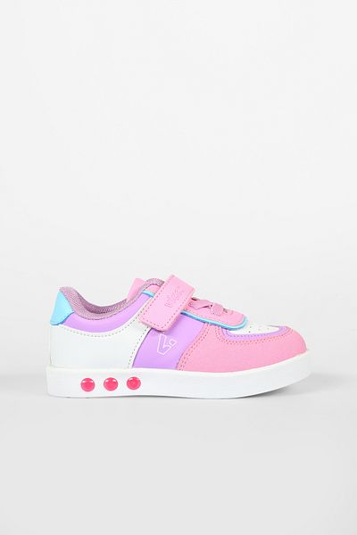 Vicco Sam Işıklı Girls Pink Sneaker