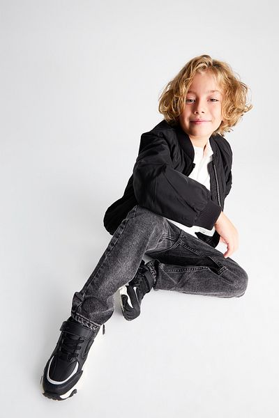 Vicco Unisex Kids Outdoor Black Jacket