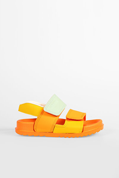 Vicco Krixi Lightweight Girl's Orange Sandals