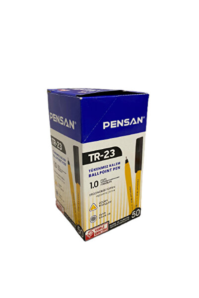 Pensan TR-23 Tükenmez Kalem 50'li Kutu Siyah