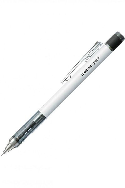 Tombow Mono Graph 0.7mm Mechanical Pencil - Neon White