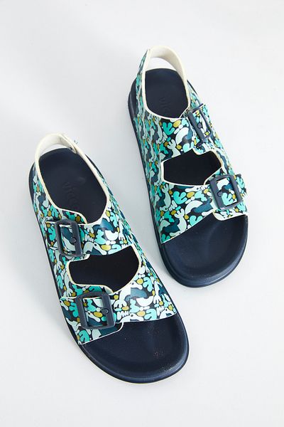 Vicco Miyu Ii Printed Boys Preschool Navy Blue Sandals