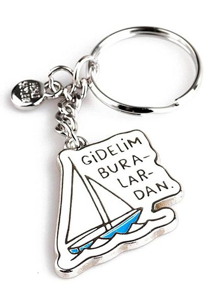Hisli Şeyler Keychain - Let's Go from the Buras / 500452