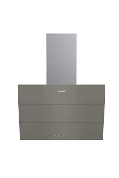 Arçelik Ade 605-3 G Gri Duvar Tipi Ankastre Davlumbaz