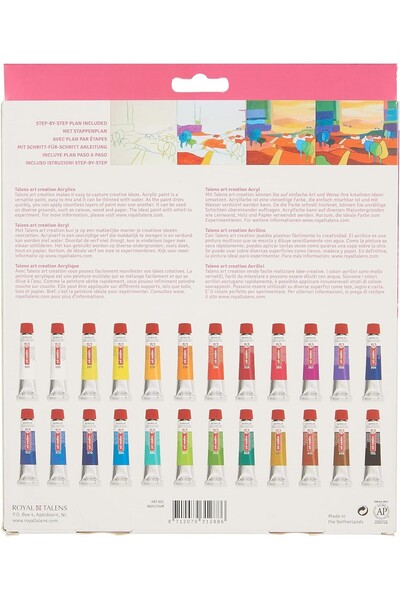 Talens Art Creation Acrylic Colour 24x12ml Akrilik Boya Seti / 9021724M