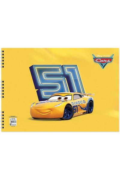 KESKİN COLOR Keskin Color Cars 25x35cm 15yp Caiet de imagini cu spirală / 300215 -33