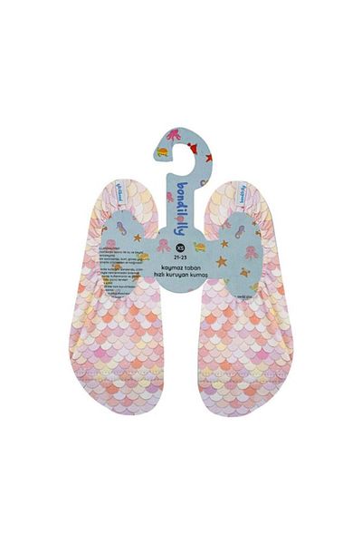 Bondilolly Non-Slip Sequin Patterned Children's Sea Shoes 2