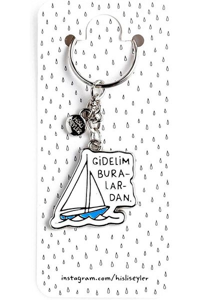 Hisli Şeyler Keychain - Let's Go from the Buras / 500452