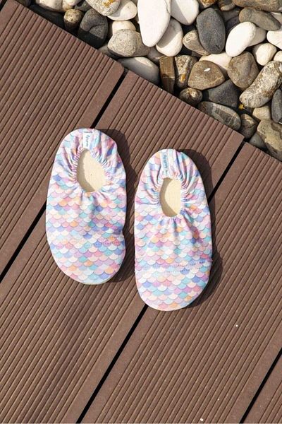 Bondilolly Non-Slip Sequin Patterned Children's Sea Shoes - 1