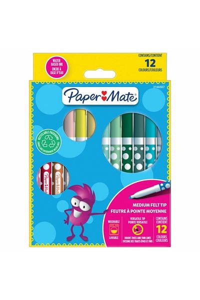 Paper-Mate بامييت فاينلر دبليو 12 لون 2166507