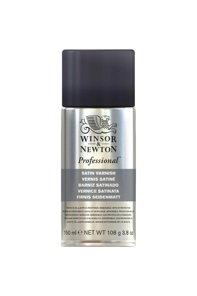 Winsor Newton Professional Satin Varnish 150ml Sprey Saten Vernik / MQ0008216