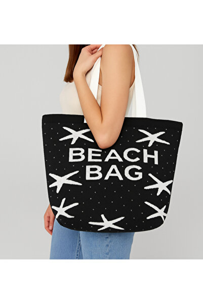 Sebir Moda Τσάντα παραλίας με μοτίβο αστερίας θάλασσας