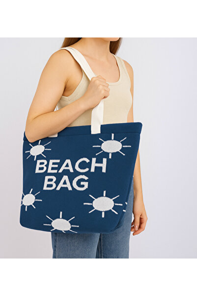 Sebir Moda Сумка для пляжу з сонячним візерунком