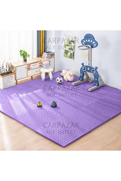 CARPAZAR Damla Desen Tatami Eva Spor Yoga Pilates Oyun Matı Halısı Minderi Pu...
