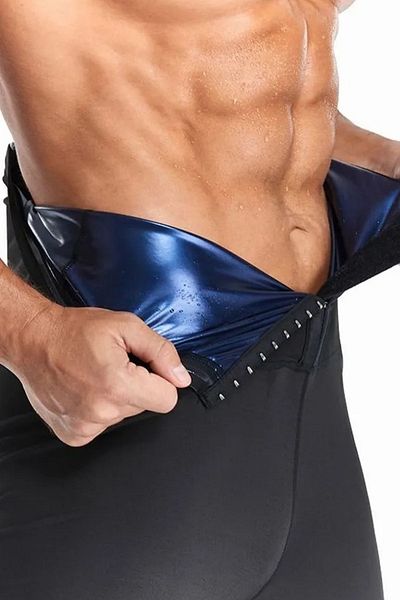 MİSTİRİK Jambiere termice pentru saună cu talie înaltă - Model de corset, efect de strângere și strângere