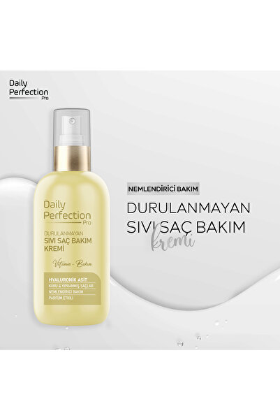 DAILY PERFECTION PRO Sıvı Saç Bakım Kremi Nemlendirici Bakım Hyaluronik Asit 200 ml