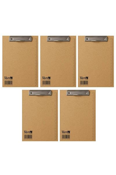 Temel Wooden Secretary A4 Set of 5