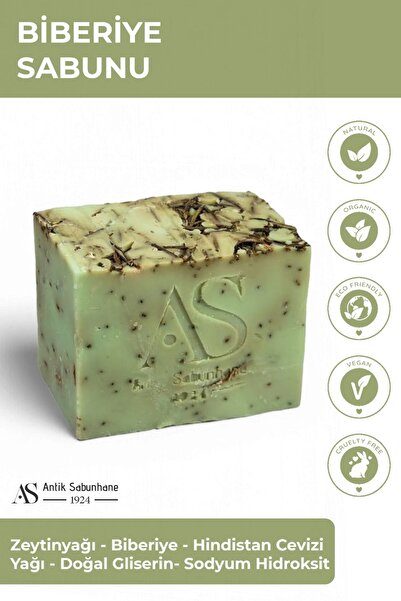 AS ANTİK SABUNHANE 1924 Doğal Biberiye Sabunu