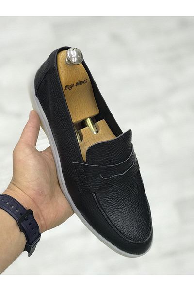 Zegeshoes New Season Lp Genuine Leather Orthopedic Loafer Casual Shoes (Choose Your Own Number) Daily