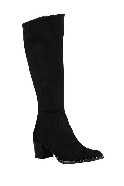 Fox Shoes Μαύρα γυναικεία μποτάκια C654652702