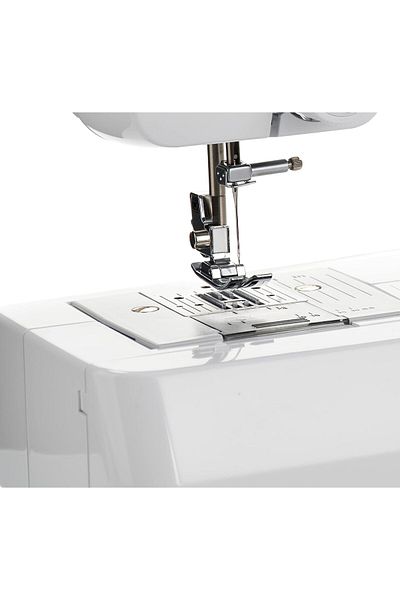 Brother Compact Electric Sewing Machine Easy Featuring 14 Range Of Stitches Made In Vietnam White/pink