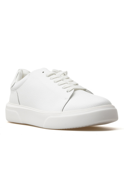 Lufian Tommy Erkek Hakiki Deri Casual Günlük Ayakkabı 25y 111230187 M Beyaz