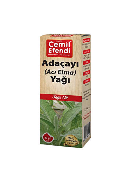 Cemilefendi Adaçayı (ACI ELMA) Yağı 20 Ml.