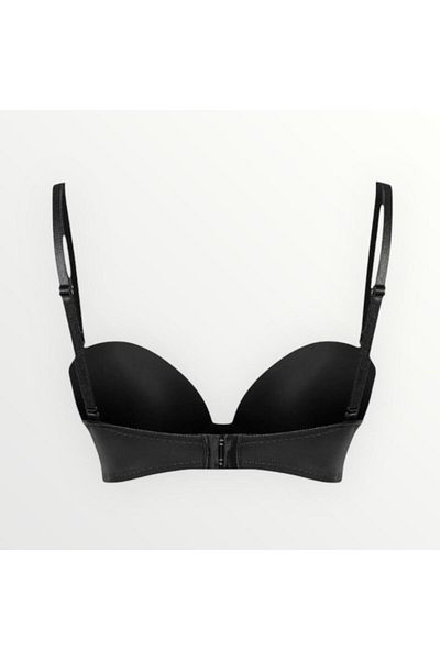 ELOSH BOUTIQUE Πλεκτό σουτιέν με λουράκι με σχοινί Extra padding/Push-Up Tshirt Bra