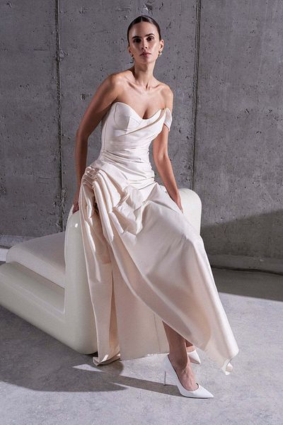 cercis Evening And Prom Dress - Ecru