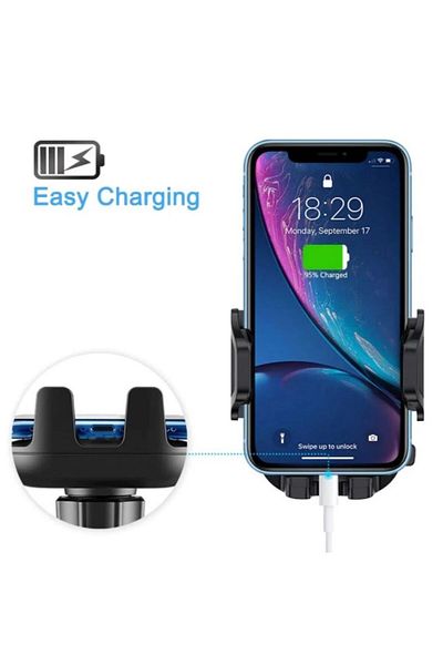 OEMLUBE Suport auto pentru telefon cu conector micro USB