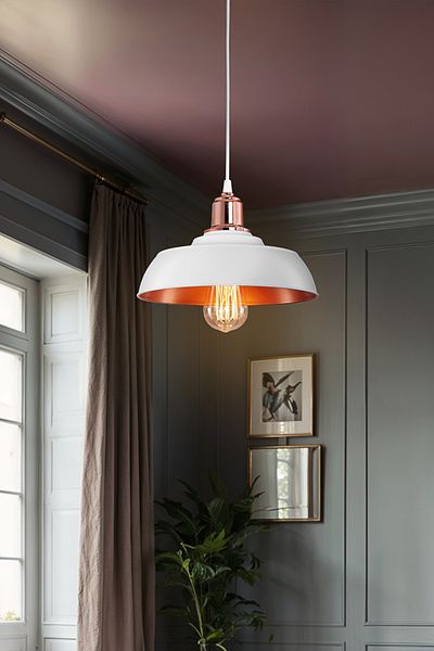 AG LightDesign White Pendant Lamp Chandelier Bedroom Living Room Kitchen Hallway Stylish Lamp