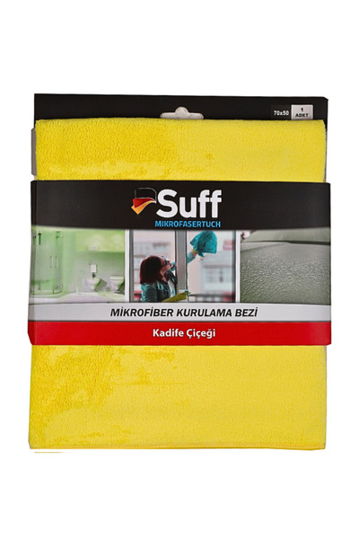 Suff Kadife Çiçeği Mikrofiber Kurulama Bezi (70X50)