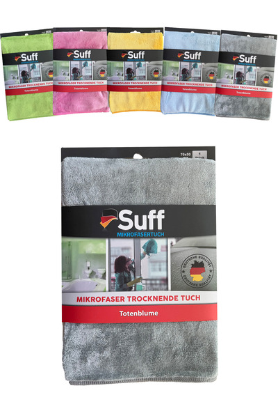 Suff Kadife Çiçeği Mikrofiber Kurulama Bezi (70X50)