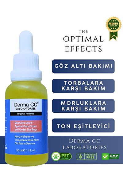Derma CC LABORATORIES Göz Altı Morluk ve Koyu Halkalara Karşı Aydınlatıcı Bak...