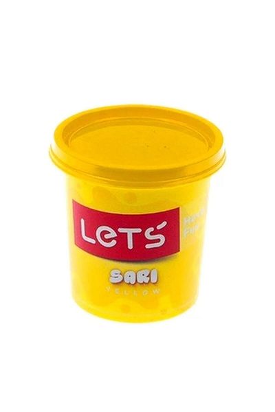 Lets Single Color Play Dough Neon Yellow 150 grams