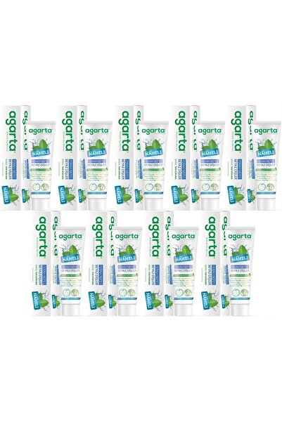 Agarta Doğal Diş Macunu 100ML Naneli (9 Lu Set)