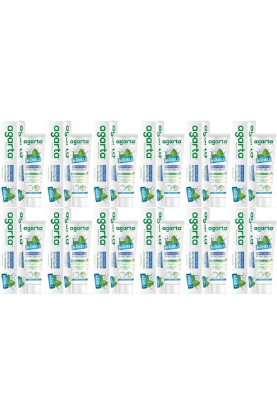 Agarta Doğal Diş Macunu 100ML Naneli (12 Li Set)