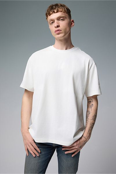 VENA Ανδρικό Μπλουζάκι Oversize Χοντρό - ΜΑΛΑΚΙ