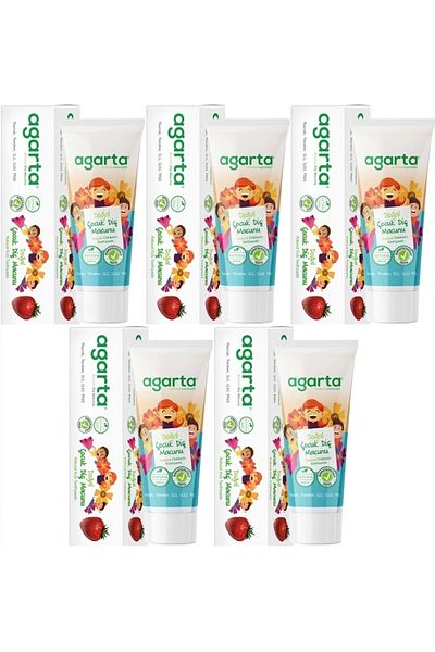 Agarta Natural Toothpaste 75ml Children (Set of 5)